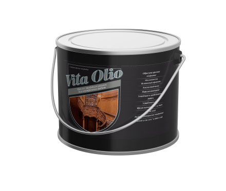 Масло Vita Olio для внутренних работ с твердым воском Бук