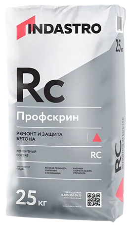 Ремонтный состав тиксотропного типа INDASTRO ПРОФСКРИН RC60 (25 кг)