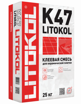 Клей для плитки для внутренних работ LITOKOL K47
