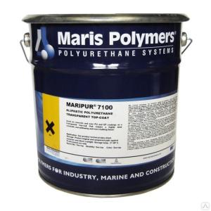 Полиуретановое напольное покрытие MARIPUR 7100 цвет Серебристо-Серый RAL 7001