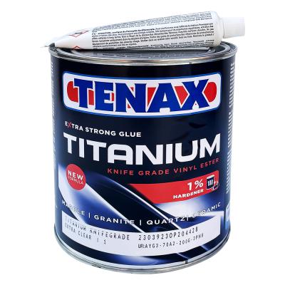 Клей-мастика TITANIUM EXTRA CLEAR 1л TENAX 039.210.7502