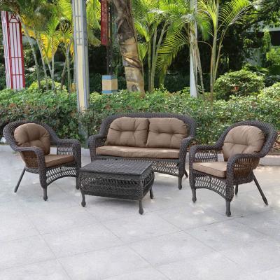 Плетеный комплект для отдыхаLV-520BB Brown-Beige