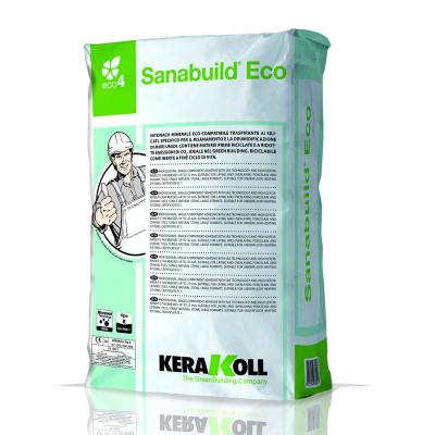 Sanabuild Eco – паропроницаемая минеральная штукатурка